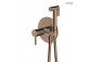 Washbasin faucet Oltens Molle wall mounted, complete - miedź szczotkowana