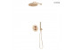 Shower set Oltens Molle do shower mixer naściennej - chrome