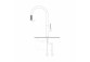 Kitchen faucet Omnires Clip with pull-out spray - chrome