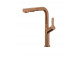 Shower set KFA Malaga Brushed Rose Gold shower with mixer termostatyczną - miedź szczotkowana PVD
