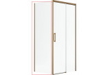 Side panel S3 100 Radaway Eos DWD+S, przejrzysta, 1000x1970mm, profil chrome