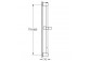 Shower rail Grohe Rainshower Smartactive, 900mm - chrome