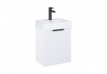 Cabinet bathroom Roca Reef 80 cm with 2 drawers (do kompletacji z umywalką Hebe slim) - jasny oak