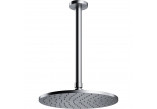 OMNIRES SLIMLINE overhead shower with arm, ø25 cm - grafit