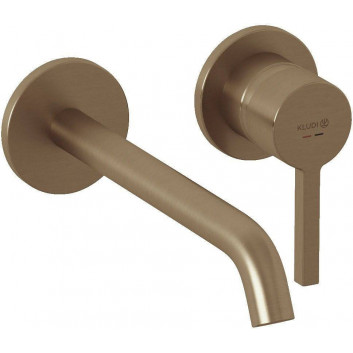 Kludi washbasin faucet concealed Nova Fonte Pura brązowy szczotkowany