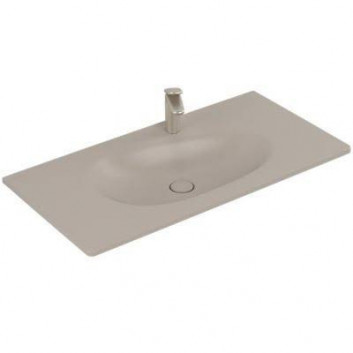 Vanity washbasin Villeroy & Boch Antao rectangular 100x50 cm, , without overflow, with coating CeramicPlus - white