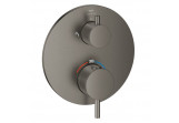 Shower mixer Grohe Atrio concealed, thermostatic, do obsługi dwóch wyjść wody - brushed hard graphite