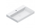 Countertop washbasin Catalano Zero 50x35 cm, without overflow, without hole na baterie - white