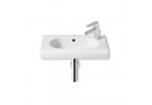 Washbasin Roca Meridian Compacto wall mounted, 60x32 cm, with tap hole on the right stronie, white