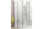 Quadrant shower enclosure cskk4-80 Ravak Chrome czteroelementowa, white + transparent