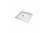 Acrylic shower tray Kolo square deep 90x90 cm, white