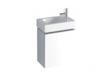 Wall mounted cabinet vanity, right 37x42cm iCon xs Keramag