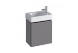 Wall mounted cabinet vanity, right 52 cm iCon xs Keramag
