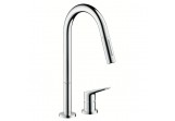 Mixer Axor Citterio M kitchen 2-hole with pull-out spray