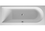 Bathtub Duravit Darling new rectangular 170x75 cm, For built-in, left