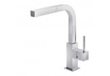 Sink mixer Cuadro-Tres with pull-out spray