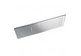 Overhead shower/ Natrysk wall mounted Tres 280x550 mm with cascade, chrome