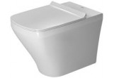 Bowl Duravit DuraStyle 37x57 mm, standing washdown model, white Alpin drain poziomy