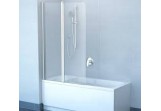 Panel bath Ravak 100 L CVS2 Transparent White