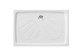 Shower tray z konglomeratu Ravak Gigant Pro rectangular 80x120 