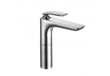 Washbasin faucet Kludi Balanece, height 21 cm, without pop - chrome