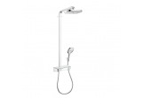 Shower set Hansgrohe Raindance Select E300 2jet ST, DN15, white/chrome