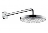 Overhead shower/ Shower head Hansgrohe Raindance Select S 300 2 jet with shower arm 390 mm, DN 15, średnica 301 mm, white/chrome