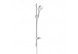 Shower set Raindance Select E 120 3jet / Unica'S Puro 0.90 m, white/chrome
