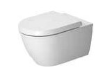 Bowl Duravit Darling New 36,5x54 cm, hanging, washdown model with coating wondergliss