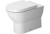 Bowl Duravit Darling New 37x57 cm, washdown model, standing drain poziomy