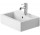 Washbasin Duravit Vero Med, without overflow, with shelf for battery, 1-hole, 45x35 cm, white WonderGliss
