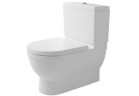 Close-coupled wc Duravit Starck 3 big toilet 43,5x73,5 cm with coating wondergliss