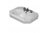 Washbasin Duravit 1930 Series 80x55 cm with 1 hole with coating WonderGliss