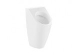 Urinal oval Villeroy & Boch Architectura White Alpin Ceramicplus, 325x680x355 mm, dopływ i drain zakryty