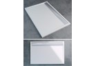 Shower tray z conglomerateu SanSwiss rectangular 90x120 cm white