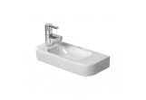 Washbasin small Duravit Happy D. 50 cm, White Alpin WonderGliss