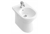 Bidet Villeroy & Boch O.Novo 36x56 cm , standing White Alpin z Ceramicplus, 1-otworowy, z overflow 