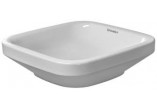  Umywalka Duravit DuraStyle, 430x430 mm, szlifowana, bez otworu na baterię, Biały Alpin WonderGliss- sanitbuy.pl