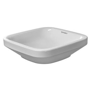  Umywalka Duravit DuraStyle, 430x430 mm, szlifowana, bez otworu na baterię, Biały Alpin WonderGliss- sanitbuy.pl