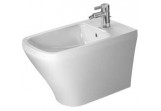 Back to wall bidet, Duravit DuraStyle, 370x570 mm, 1-otworowy, White Alpin WonderGliss
