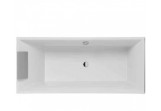 Bathtub rectangular, Villeroy&Boch, Squaro, 170x75 cm with legs, Quaryl, White Alpin