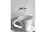 Countertop washbasin Artceram One Shot CUP 70x50 cm, white