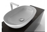 Washbasin Artceram La Ciotola 70 cm, white, LCL00201;00