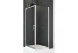 Panel fixed Novellini Kali F, zakres regulacji 98-101 cm,silver profile, transparent glass 