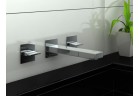 Washbasin faucet Kohlman Excelent wall mounted concealed 3-hole