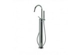 Bath tap Zucchetti Isystick freestanding, wys. 905 - 945 mm, chrome, with shower, el. zewnętrzny