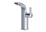 Washbasin faucet Omnires Darling tall 25cm without pop - chrome