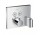 Mixer thermostatic Hansgrohe ShowerSelect dla 2 odbiorników z Fixfit i Porter, External part, montaż concealed, chrome