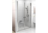 Door shower dwuelementowe CSDL2 90 Ravak Chrome, shine + transparent