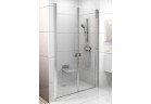 Door shower dwuelementowe CSDL2 90 Ravak Chrome, white + transparent